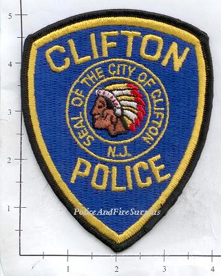 New Jersey - Clifton Police Dept Patch