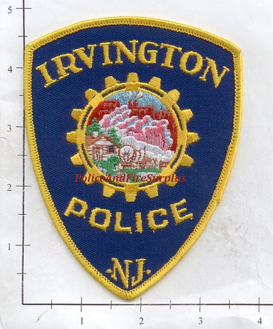 New Jersey - Irvington Police Dept Patch