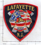 New Jersey  - Lafayette Fire Dept Patch