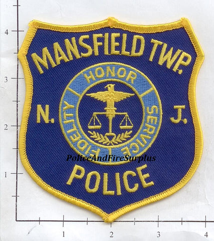 New Jersey - Mansfield Township Police Dept Patch