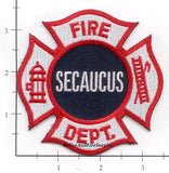 New Jersey - Secaucus Fire Dept Patch