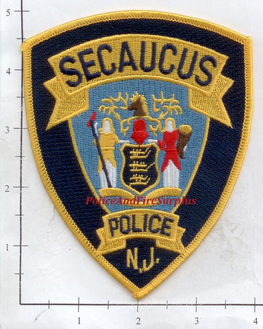 New Jersey - Secaucus Police Dept Patch