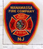 New Jersey - Wanamassa Fire Company Patch