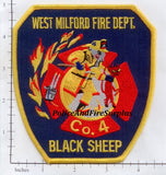New Jersey - West Milford Company 4 Fire Dept Patch