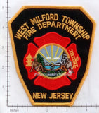 New Jersey - West Milford Township Fire Dept Patch