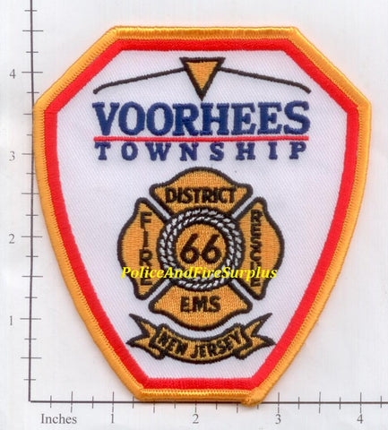 New Jersey - Voorhees Township District 66 Fire Dept Patch