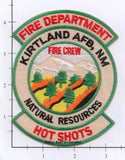 New Mexico - Kirkland Air Force Base Fire Dept Hot Shots Patch