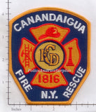 New York - Canandaigua Fire Rescue Patch