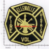 New York - Ellenville Fire District Volunteer Patch