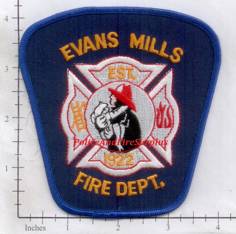 New York - Evan Mills Fire Dept Patch
