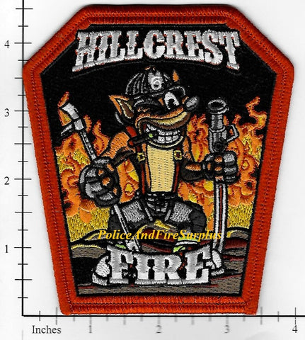 New York  - Hillcrest Fire Company No 1 Dept Patch