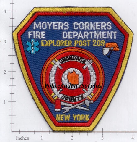 New York - Moyers Corners Explorer Post 209 Fire Dept Patch