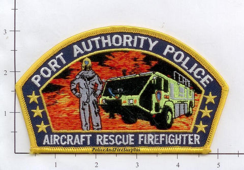 New York New Jersey Port Authority Police Aircraft Rescue Firefighter Patch