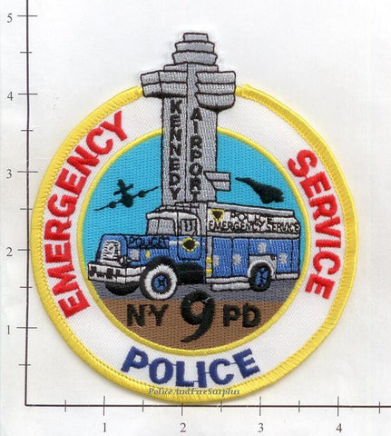 New York - New York City Emergency Service Unit Truck 9 Police Patch v1