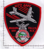 New York - Niagara Falls International Airport 107th Air National Group Fire Dept Patch