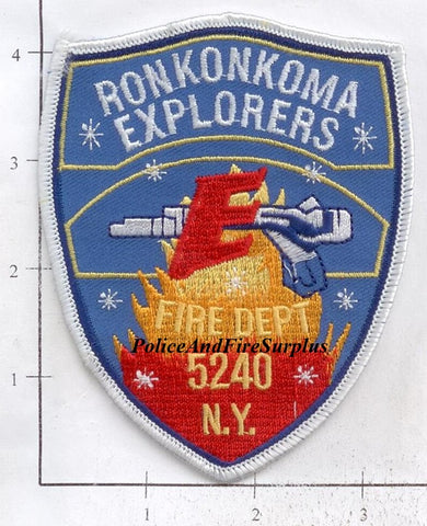 New York - Ronkonkoma Explorer Post 5240 Fire Dept Patch