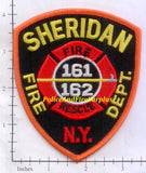 New York - Sheridan Fire Dept Patch
