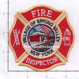 New York - Spring Valley Fire Inspector Fire Dept Patch v1