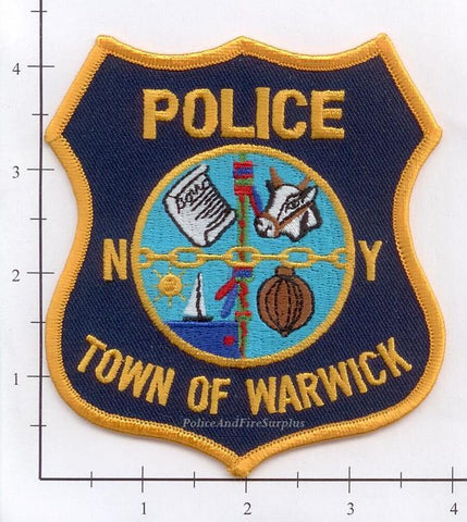 New York - Warnock Police Dept Patch