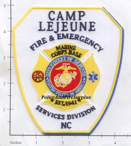 North Carolina - Camp LeJeune Fire & Emergency Services Patch