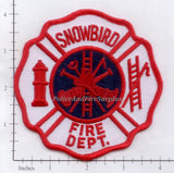 North Carolina - Snowbird Fire Dept Patch