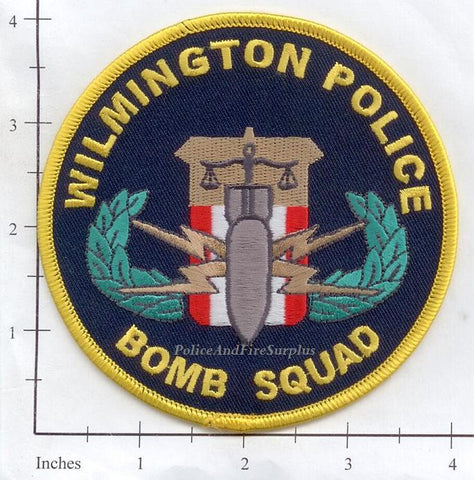 North Carolina - Wilmington Bomb Squad Police Dept Patch