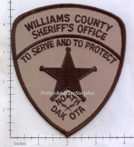 North Dakota - Williams County Sheriff's Office Patch