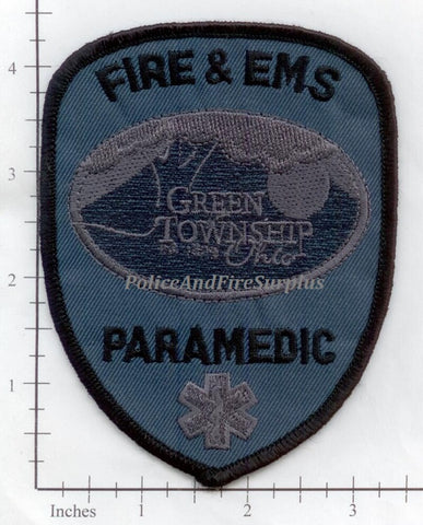 Ohio - Green Township Fire EMS Paramedic Patch