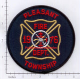 Ohio - Pleasant Township Fire Dept Patch