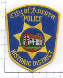 Oregon - Aurora Police Dept Patch