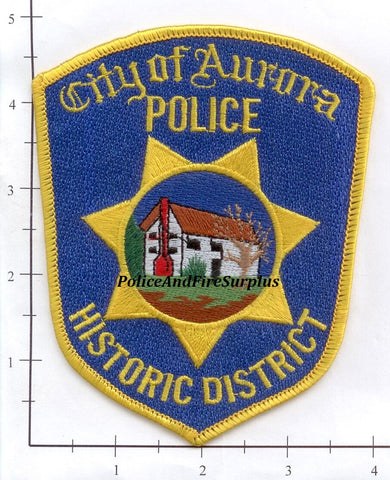Oregon - Aurora Police Dept Patch