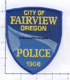 Oregon - Fairview Police Dept Patch v1