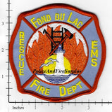 Oregon - Fond Du Lac Fire Dept Patch
