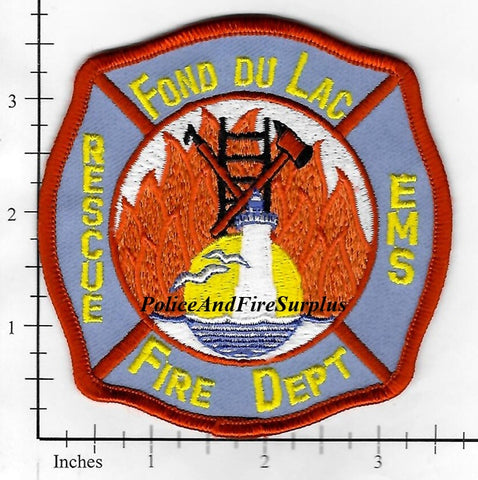 Oregon - Fond Du Lac Fire Dept Patch