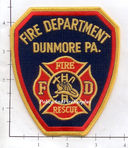 Pennsylvania - Dunmore Fire Dept Patch