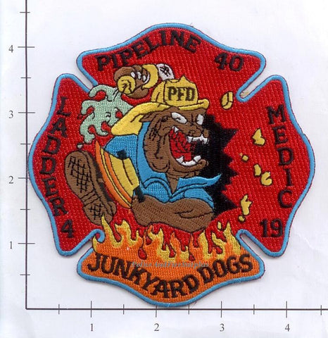 Pennsylvania - Philadelphia Pipeline 40, Ladder 4, Medic 19 Fire Dept Patch
