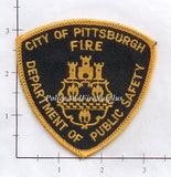 Pennsylvania - Pittsburgh Fire Dept Of Public Safety Patch