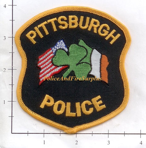 Pennsylvania - Pittsburgh Police Dept Emerald Society Patch v1