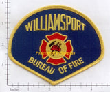 Pennsylvania - Williamsport Bureau Of Fire Patch