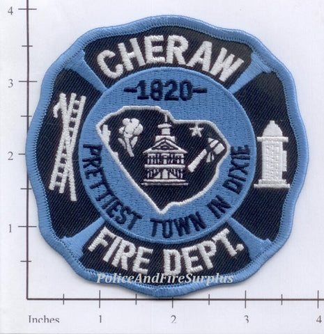 South Carolina - Cheraw Fire Dept Patch