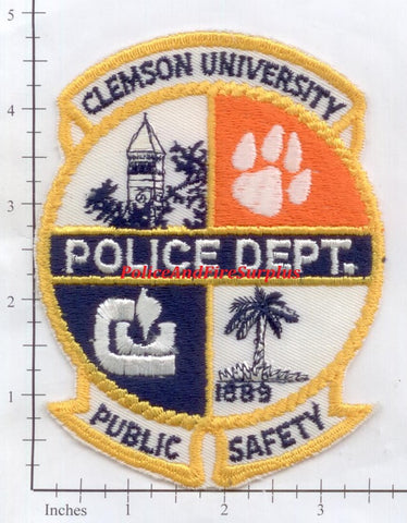 South Carolina - Clemson University Police Dept Patch
