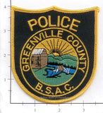 South Carolina - Greenville County BSAC Police Dept Patch