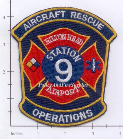 South Carolina - Hilton Head Airport Station 9 Fire Dept Patch