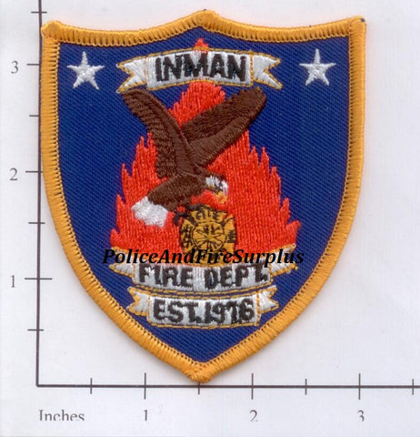 South Carolina - Inman Fire Dept Patch