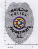 South Carolina - Mauldin Police Dept Patch v1