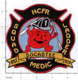 South Carolina - Socastee Station 1 Fire Dept Patch