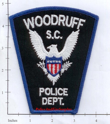 South Carolina - Woodruff Police Dept Patch