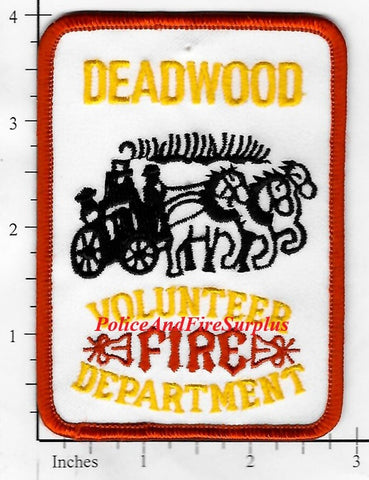 South Dakota - Deadwood Volunteer Fire Dept Patch v1