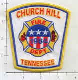 Tennessee - Church Hill Fire Dept Patch