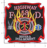 Tennessee - Highway 58 Station 1 Fire Dept Patch